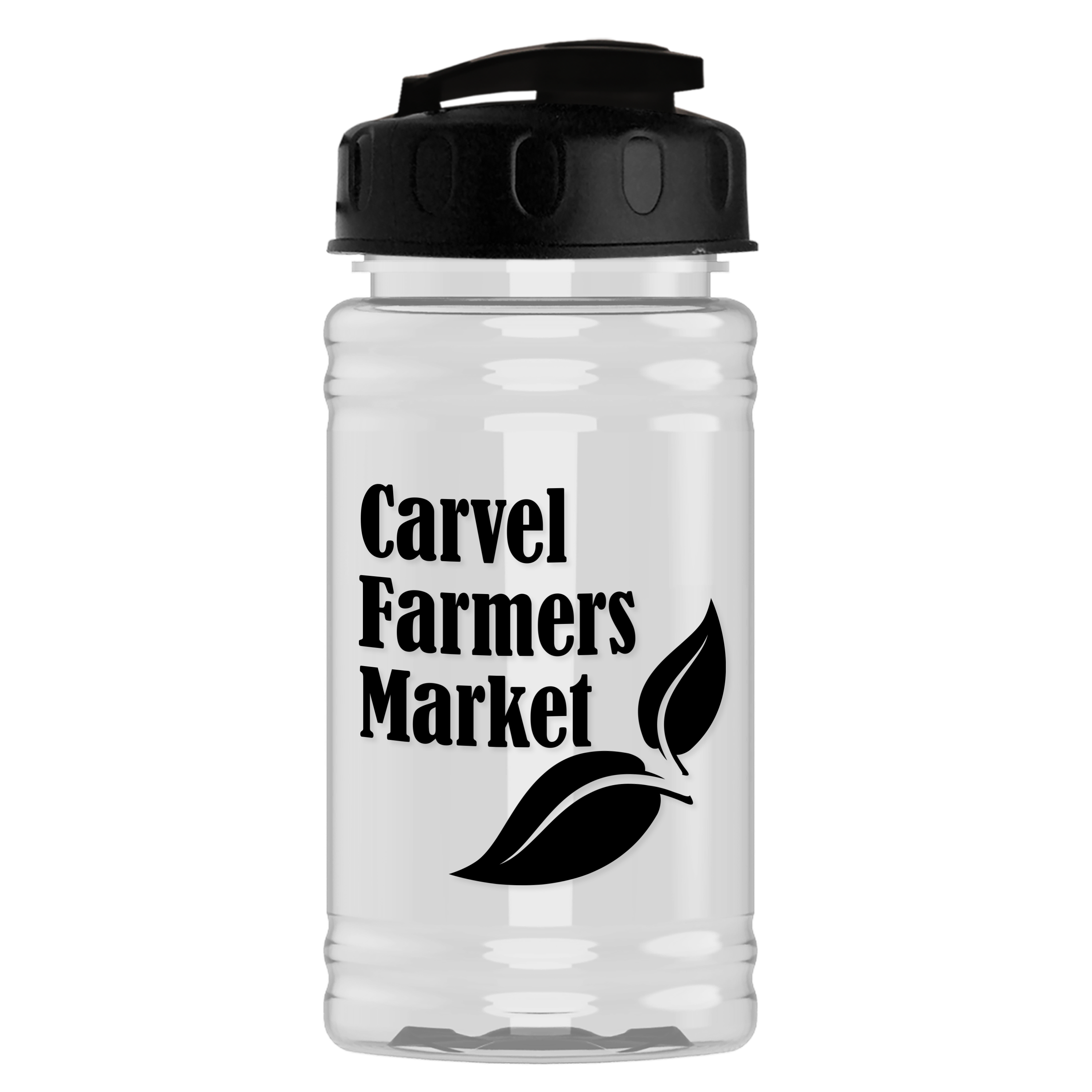 Mini Bottle with Flip-Top Lid - 16 oz.